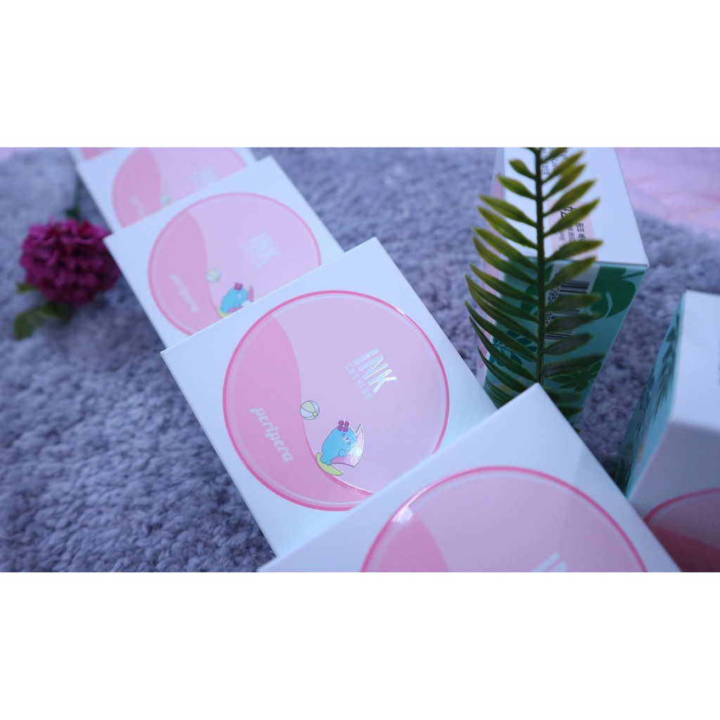 PHẤN NƯỚC PERIPERA INK CUSHION PERI KIKI SPF 50+ PA+++ (PINK CUSHION)