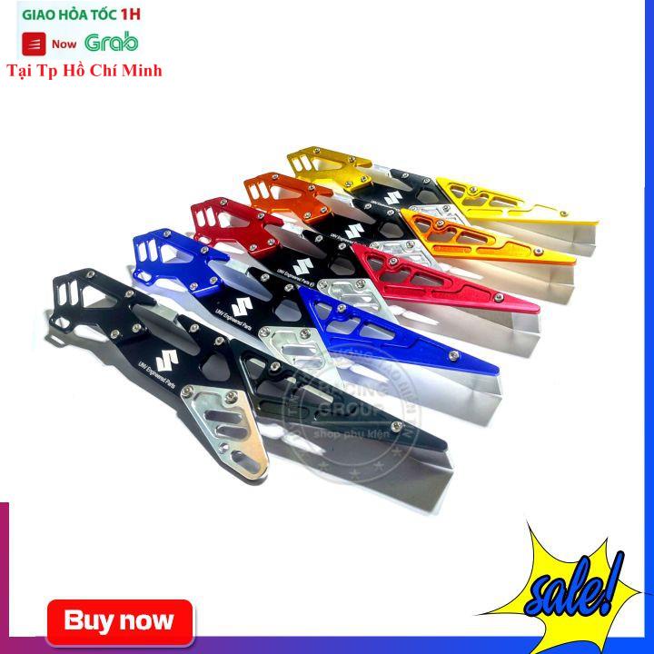 Cacte Che Xích Sên Dành Cho Xe Raider, Satria Nhôm CNC Đủ Màu Lo gô Suzuki, RCB, Uniracing ngẫu nhiên tùy theo đợt