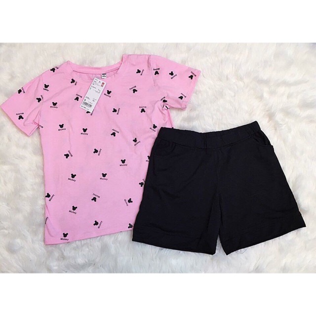 Bộ topshop cộc áo + quần cotton