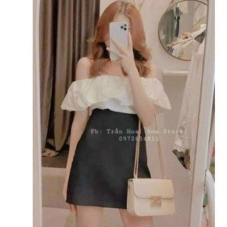 Áo bẹt vai bèo suông sơ vin rất dễ thương full màu đẹp