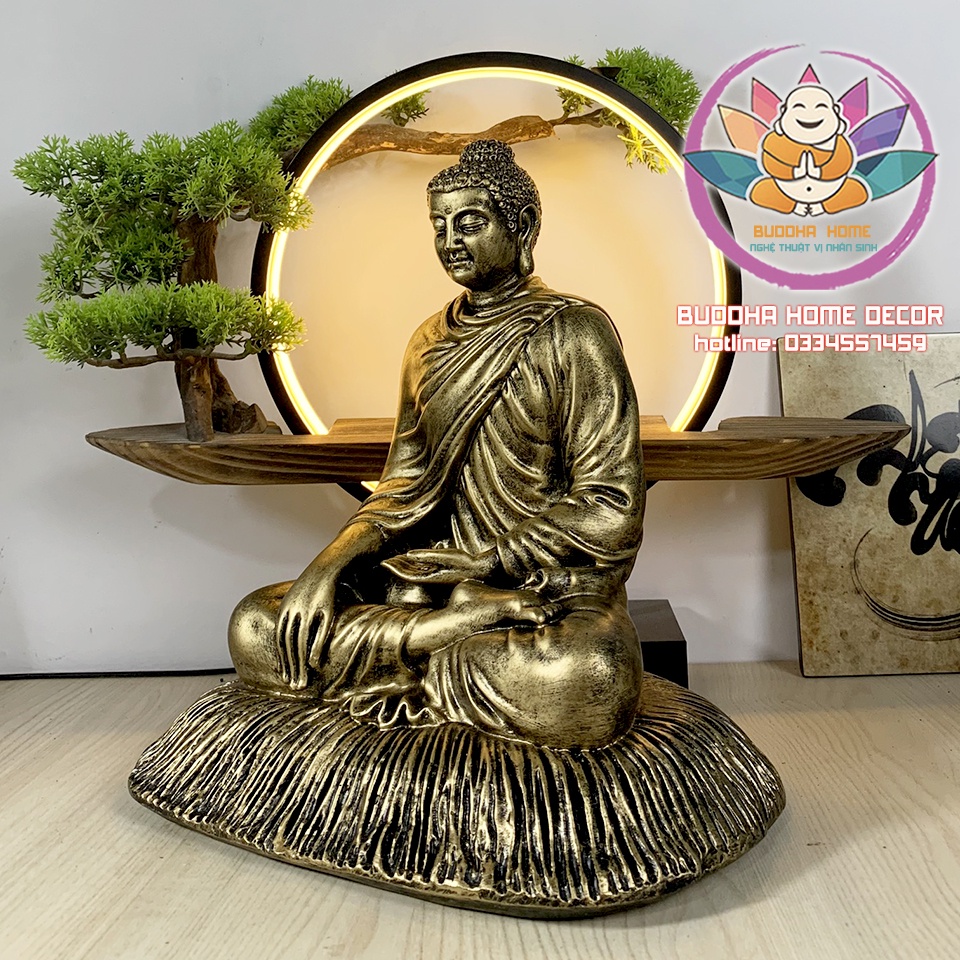 Tôn Tượng Bổn Sư 30cm phong thủy, thờ cúng