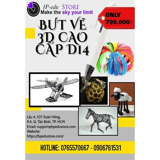 Bút vẽ 3D cao cấp D14