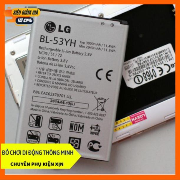 [HÀNG CHẤT] Pin thay xịn cho LG G3 ( BL-53YH) Bảo hành 6 tháng đổi mới