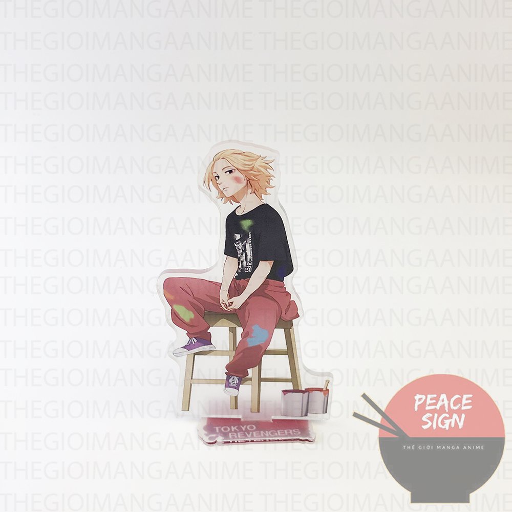 Mô hình standee TOKYO REVENGERS  ver SƠN TƯỜNG anime tượng mica chibi trưng bày