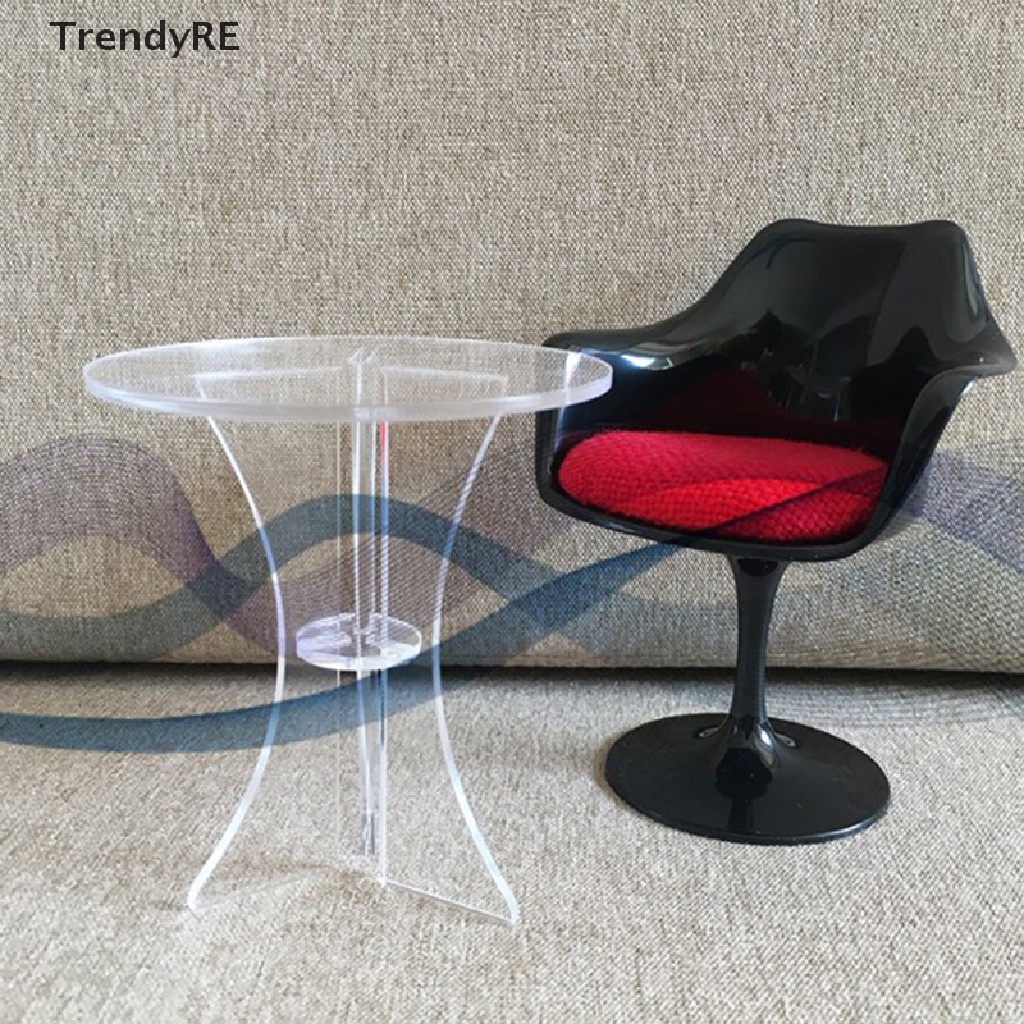 1 Mô Hình Ghế Tròn Mini Trang Trí Nhà Búp Bê