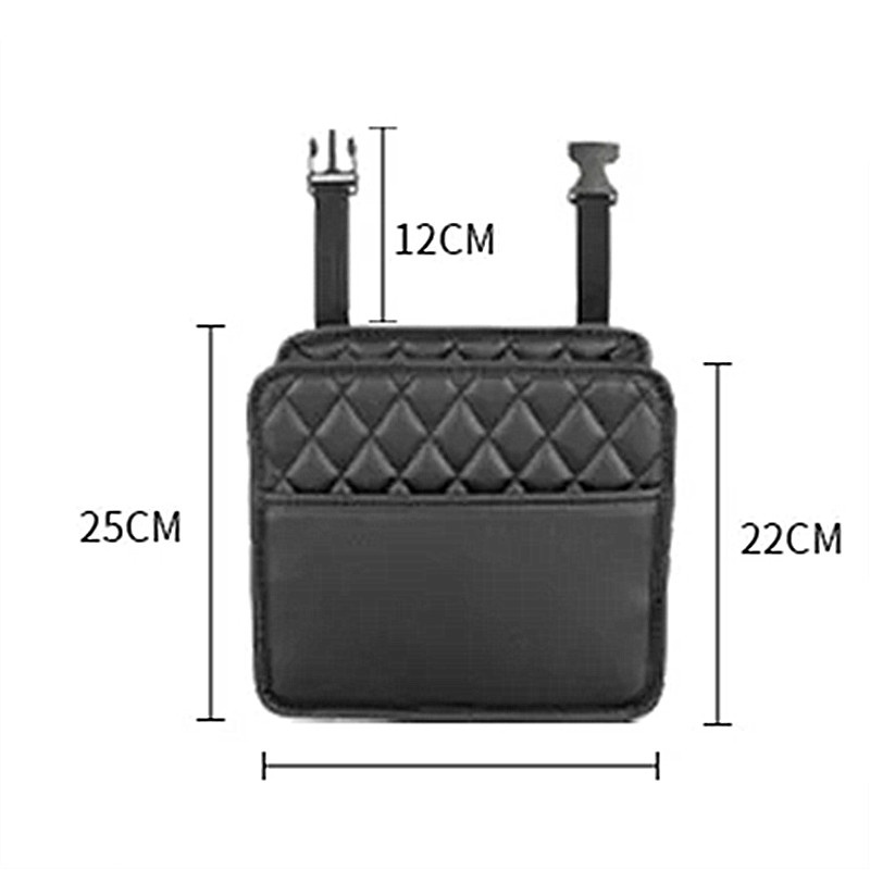 【Ready Stock】 Car storage bag Multifunctional car storage bag Rear seat hanging bag 1pc 5Ves