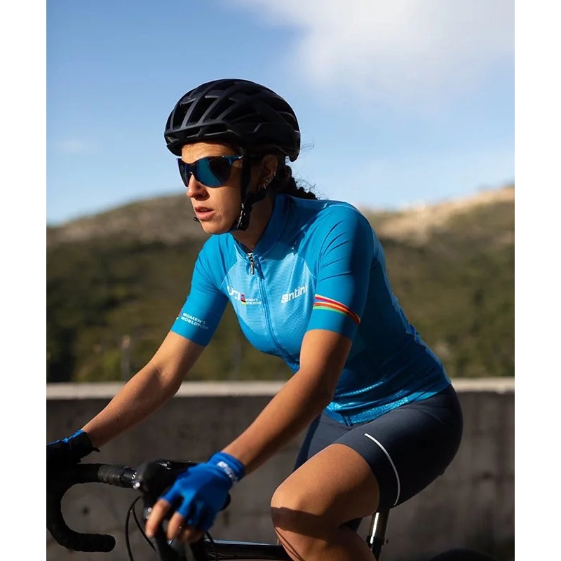 Áo thể thao có khóa kéo đi xe đạp/ leo núi thoáng khí chất liệu nhanh khô cho nam nữ 21ss