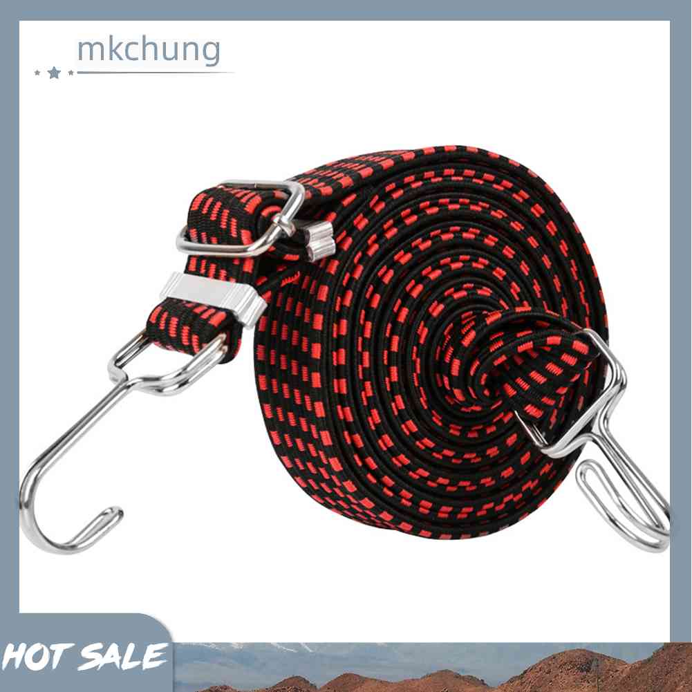 Dây Ràng Cố Định Hành Lý Co Giãn Tiện Dụng Cho Xe Đạp / Xe Máy