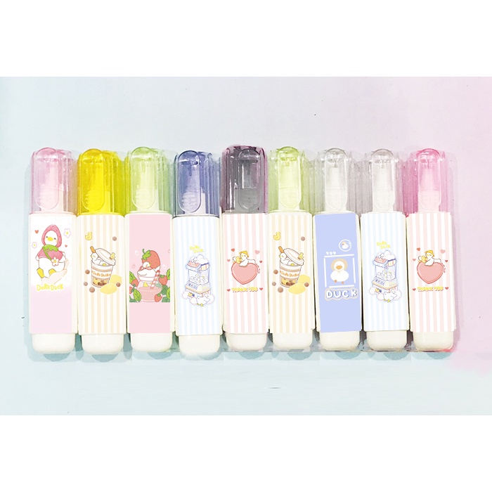 bút xoá bóp dake duck BXI43 idol kpop cute dễ thương