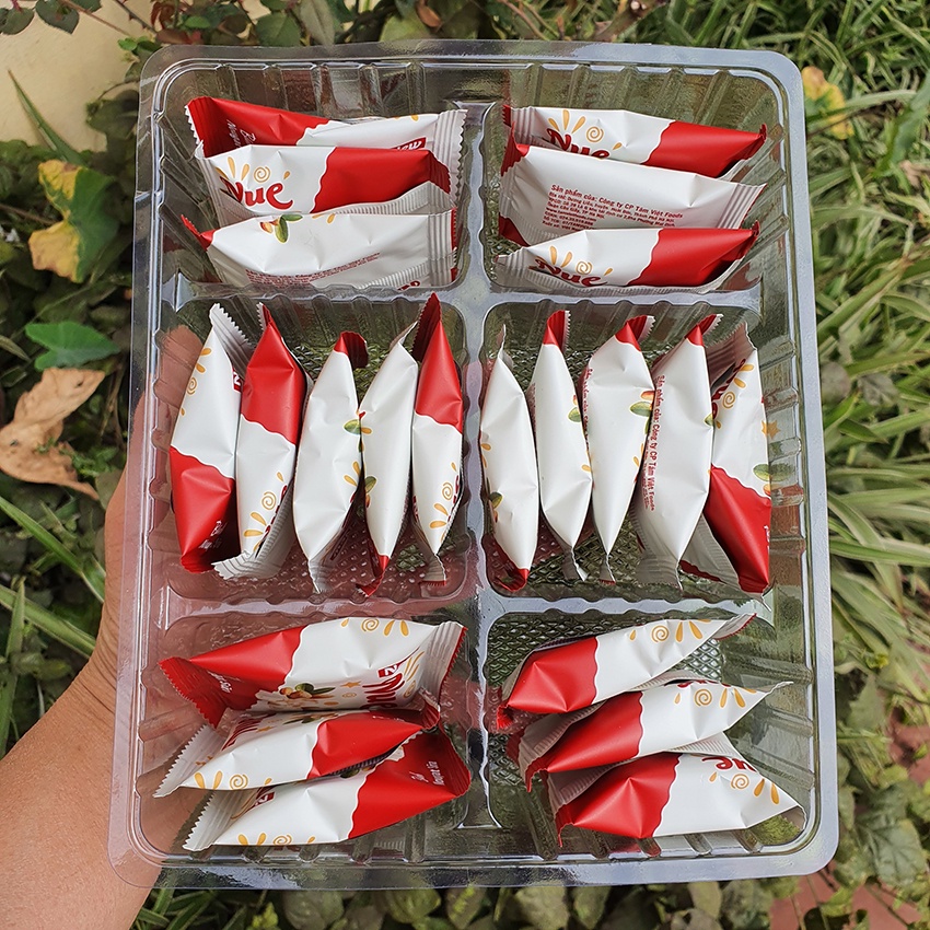Kẹo Hạt Nougat, Kẹo Nougat Hạnh Phúc Ăn Kiêng, ăn vặt thơm ngon Healthy 250G - Vị Sữa
