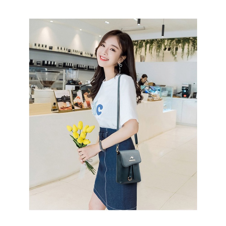 Túi Đeo Chéo Mini Bằng Da Mềm Đựng Điện Thoại Thời Trang Mùa Hè 2022