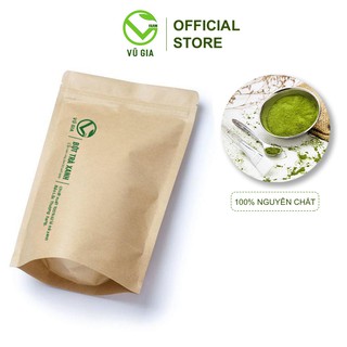 Bột Trà Xanh Nguyên Chất VG Farm (50g/túi) - Đắp mặt tắm trắng, Tẩy Sạch Tế Bào Chết