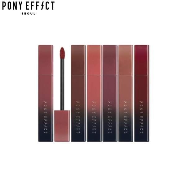 Son tint PONY EFFECT dày mọng nước trang điểm chuyên dụng 4g