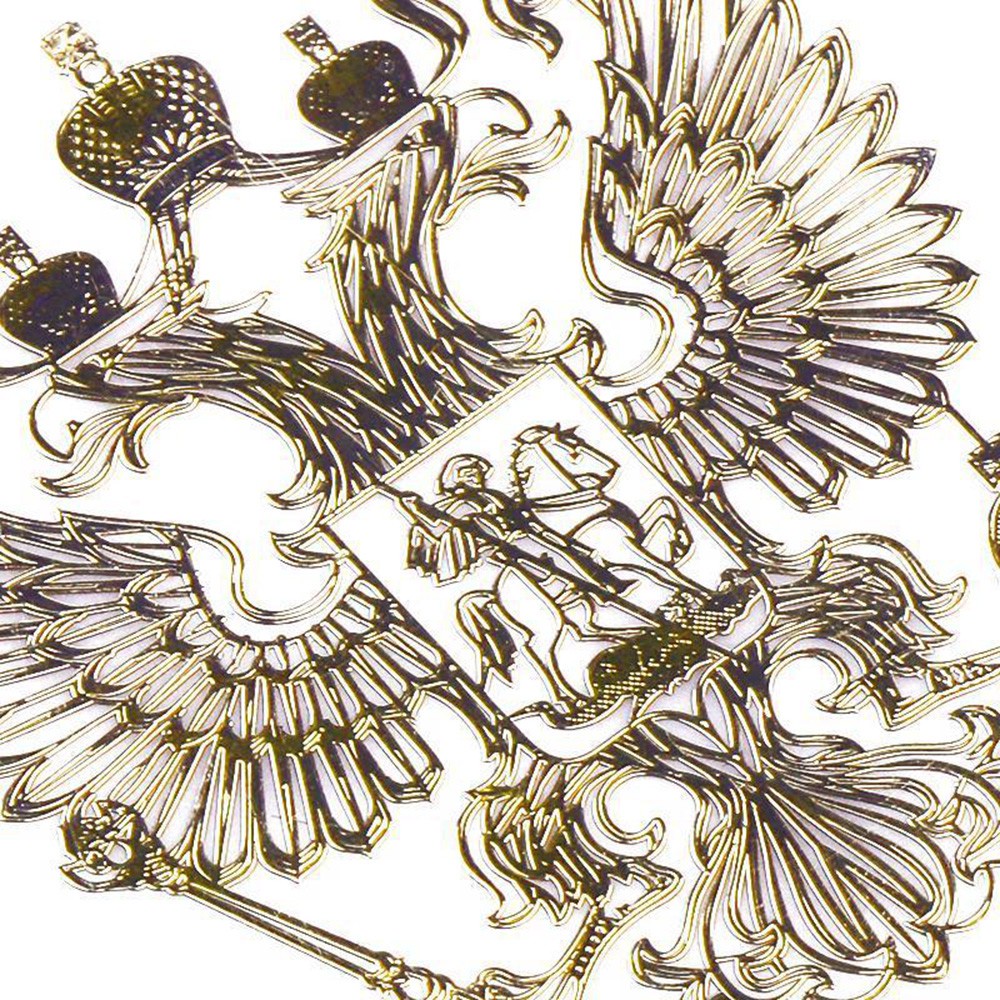 Miếng dán trang trí laptop / xe hơi bằng kim loại nhiều màu mới