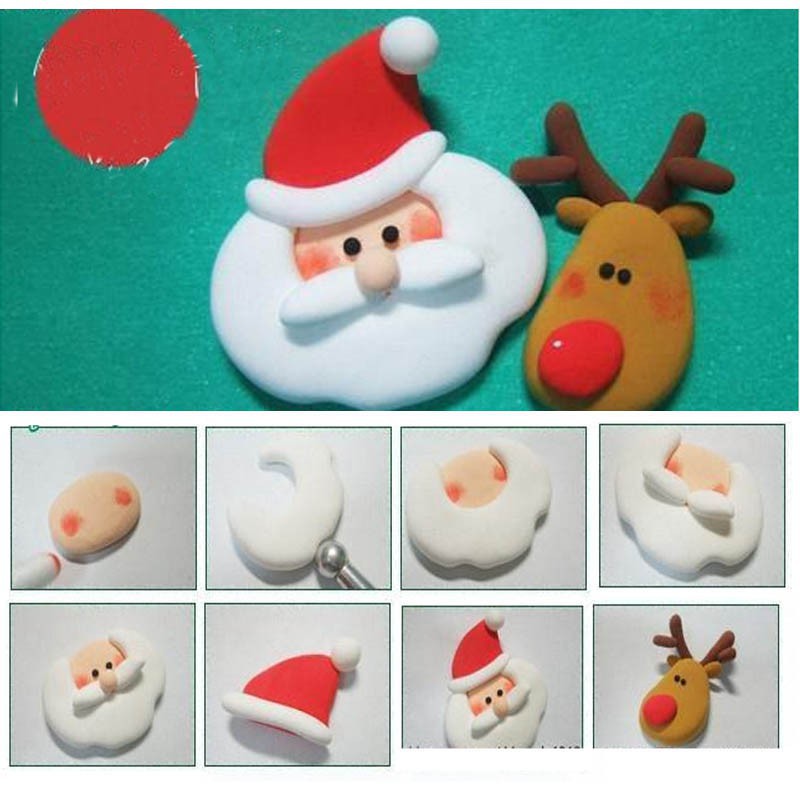 Set 4 gậy 2 đầu bi tạo hình bánh bằng thép không gỉ tiện dụng