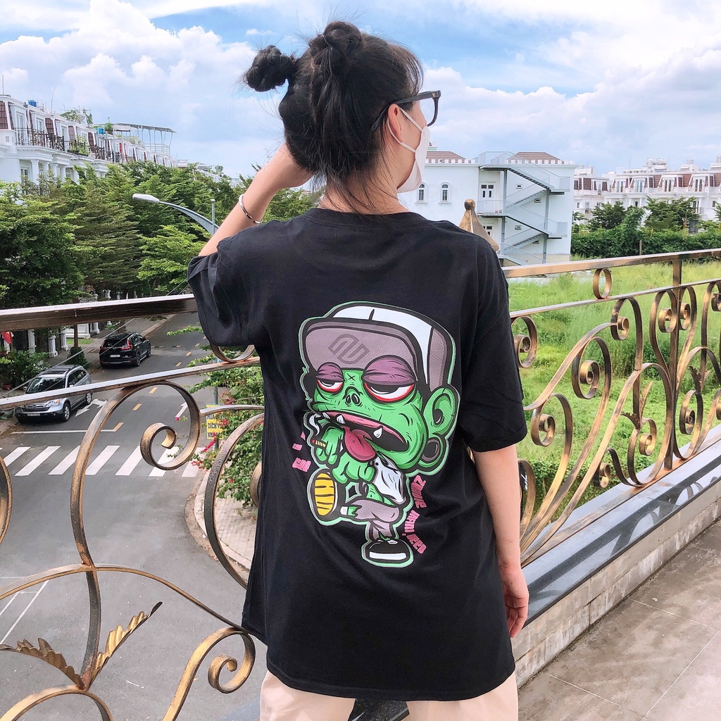 Áo thun INFINITEE Fni0581, Thun 100% Cotton - form rộng Unisex.
