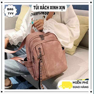 Balo học sinh balo da đi học thời trang (vừa A4) nhiều ngăn chất da đẹp bền BLDA02+ hình tự chụp