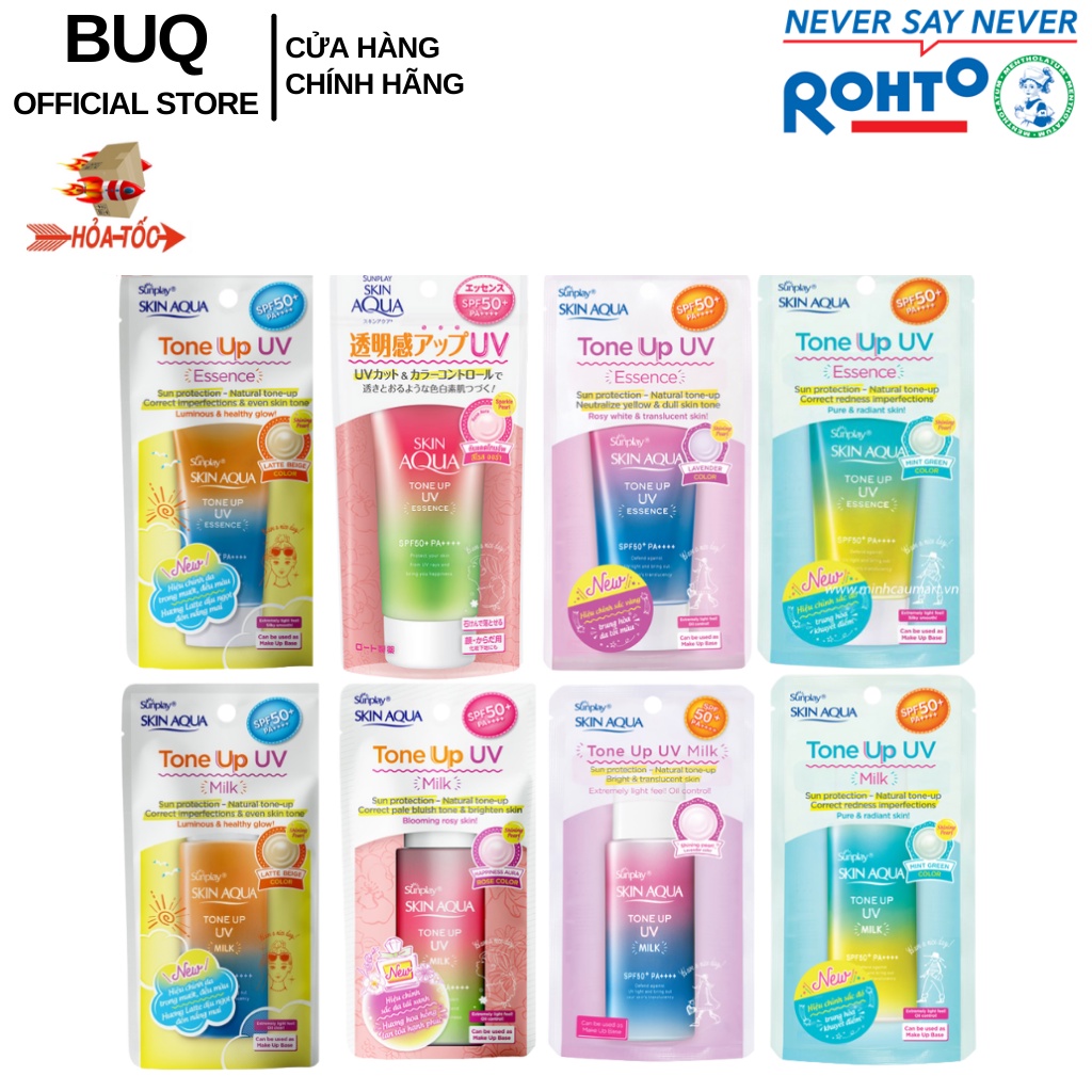 [Sale sập sàn] Kem Chống Nắng Nâng Tone SUNPLAY Skin Aqua Tone Up Uv Spf50+ Pa++++ 50g