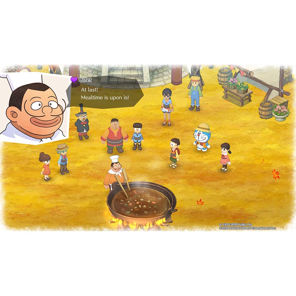 Đĩa Game PS4: Doraemon Story of Seasons - Hệ Asia