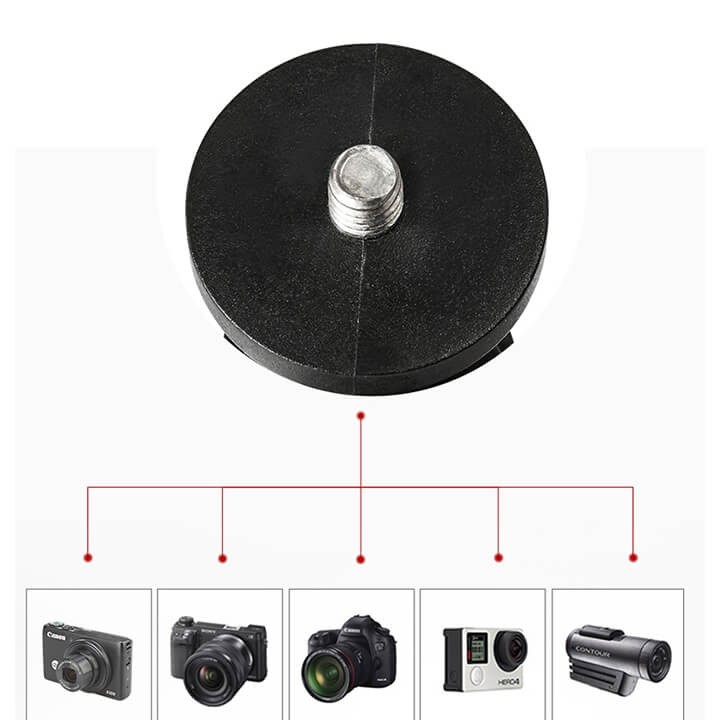 Giá đỡ GoPro – Action Cam lên chân kính xe máy Motowolf