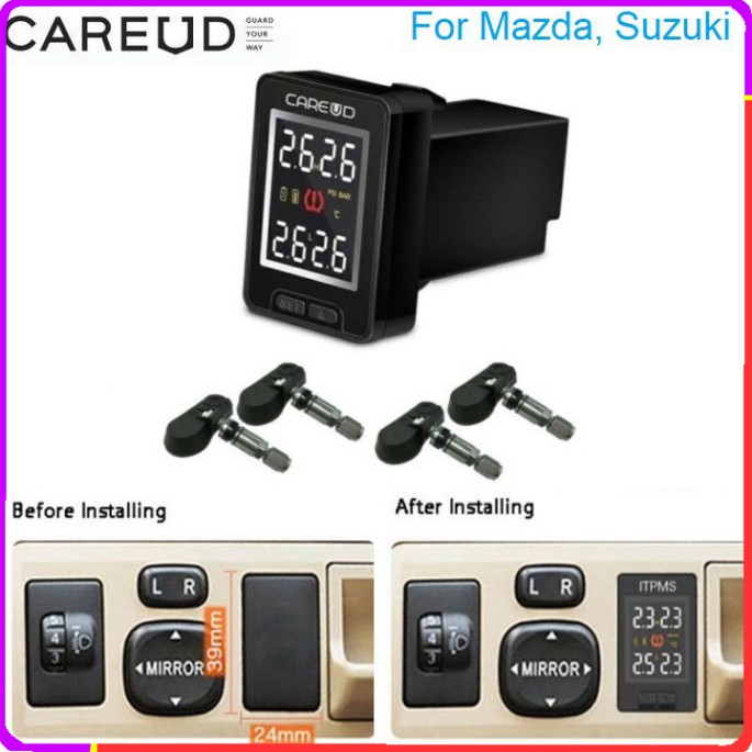 Sản Phẩm Cảm biến áp suất lốp trong thương hiệu cao cấp Careud dùng cho xe ô tô MAZDA, SUZUKI - Và Các Hãng Xe Khác