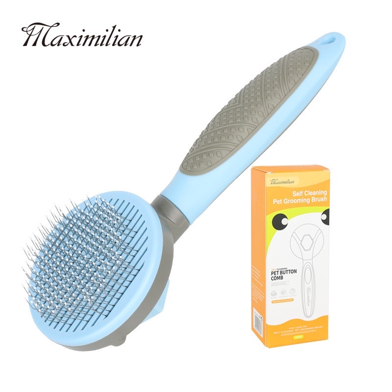 Lược chải lông chó mèo Maximilian Lược gỡ rối lông nhựa ABS cao cấp NourseVietnam PK15