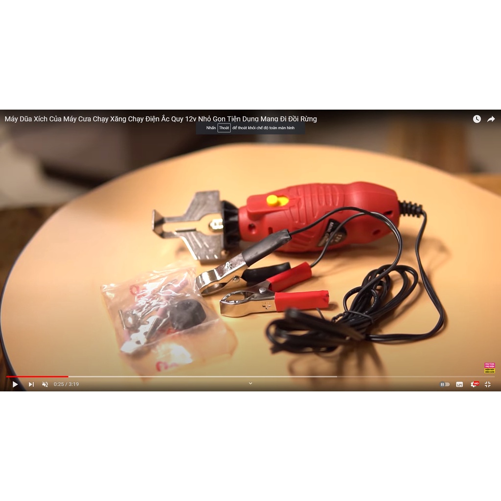 Máy Dũa Xích Máy Cưa Chạy Điện Ắc Quy 12v