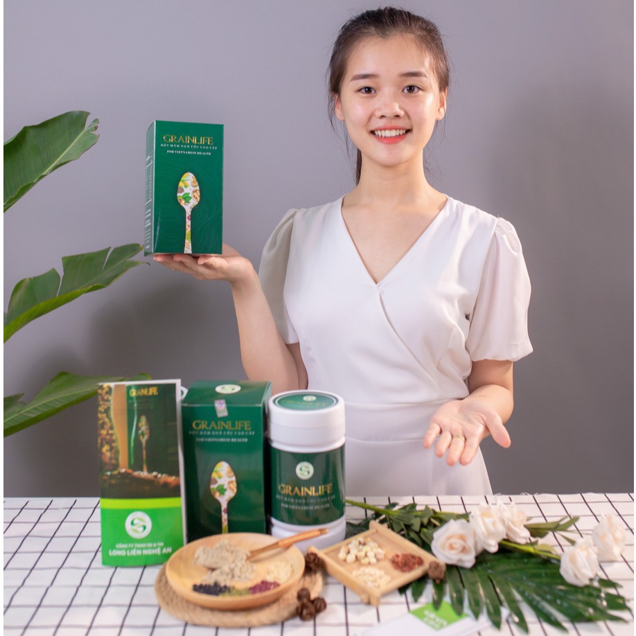 Ngũ Cốc Tăng Cân Cao Cấp Long Liên 500g. 100% Nguyên liệu Sạch Hữu Cơ. Ngũ Cốc Dinh Dưỡng Giúp Tăng Cân Khoa Học | BigBuy360 - bigbuy360.vn