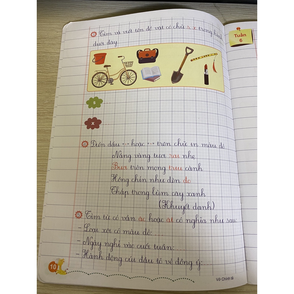 Sách - Vở chính tả lớp 3