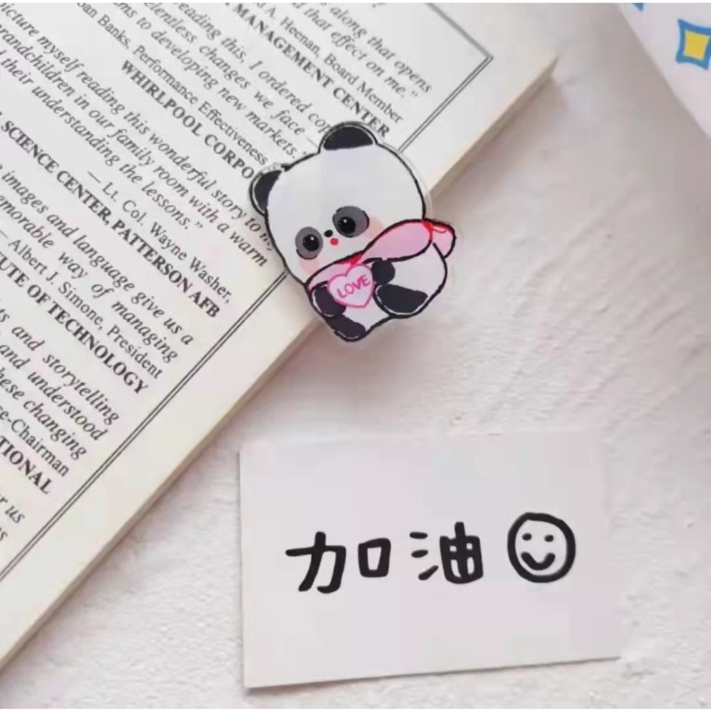 Kẹp Tóc Hình Gấu Trúc Nhỏ Nhắn Dễ Phối Đồ Thời Trang 2022