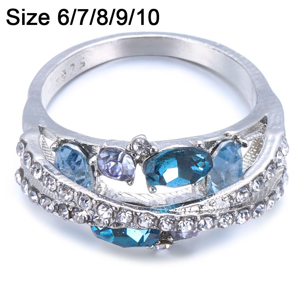 Nhẫn Cưới Tương Lai Mới|Moissanite|Phụ Nữ|Dây Chuyền Mặt Trái Tim Đính Đá Sang Trọng