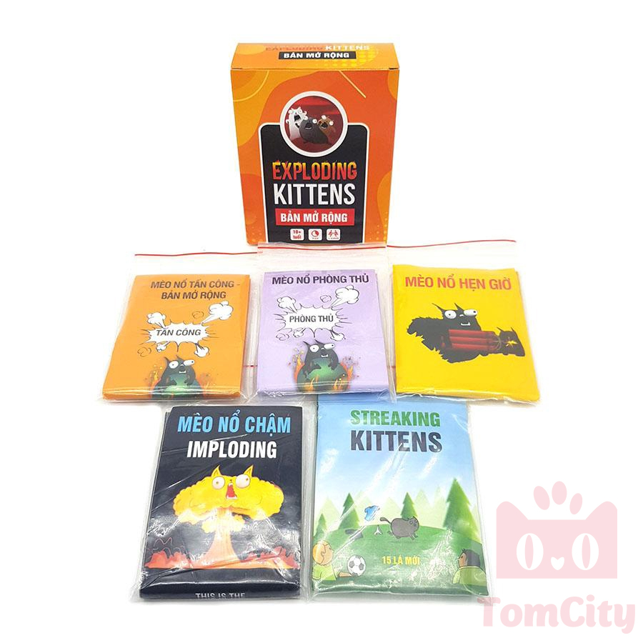 Combo 05 bản mèo nổ mở rộng Expansion (Có Hộp)