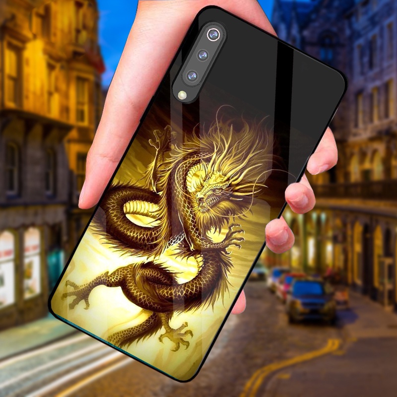 Ốp hình Xiaomi Mi 9/ Mi 9 SE/ Mi 9 Pro/ Mi 9 Lite Mặt lưng cường cao cấp, sáng bóng, Thiết kế độc quyền