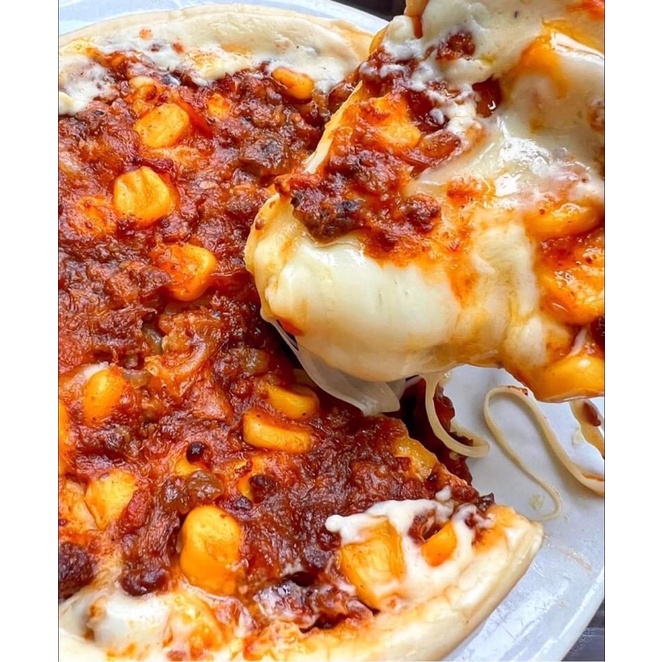 PIZZA CHICAGO CHẢO SÂU X3 PHÔ MAI