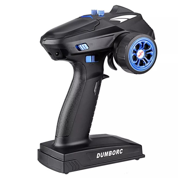 Tay điều khiển Dumborc X4 X6  Dumbo RC  4 kênh sóng xa 500m cho xe và tàu điều khiển từ xa RB/RC