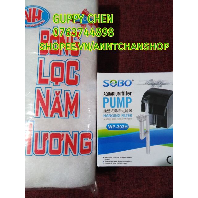 Lọc thác sobo WP- 303h cho hồ cá