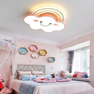 Đèn ốp trần đám mây trang trí phòng ngủ cho bé, OTB03