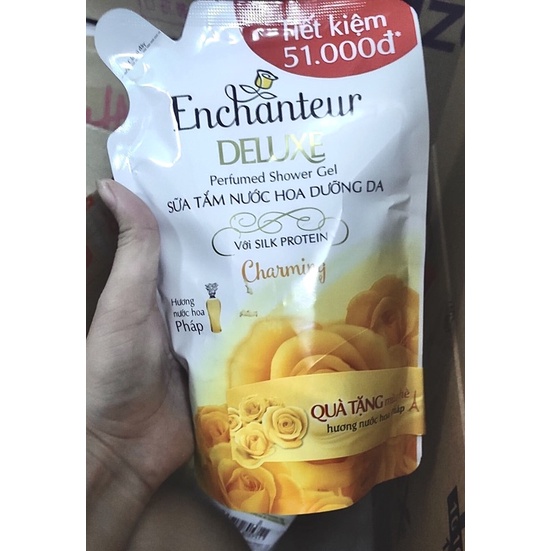 Sữa tắm enchanteur túi 450g