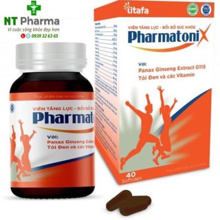 Pharmatoni X – Viên uống tăng cường sinh lực, bồi bổ sức khoẻ