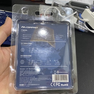 USB Wifi COMFAST CF-WU815N (Hỗ Trợ MacOS, Hackintosh, Windows, Linux....) Không Cần Đĩa Cài - Tốc Độ 150mbps Cao