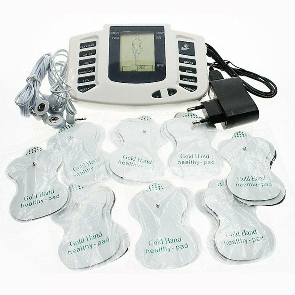 Beautylife New Upgrade Electronic LCD Pulse Massager Physiotherapy Body Relax Muscle Therapy Stimulator Massager With Pads