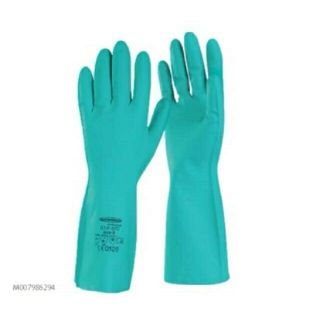 (Loại chuẩn, dùng bền) Găng tay cao su chống hóa chất cực bền