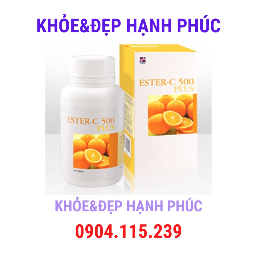 Ester-C 500 plus elken tăng cường hệ miễn dịch – 60 viên/lọ