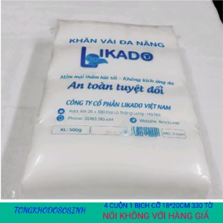 Khăn vải đa năng Likado 500g dạng cuộn