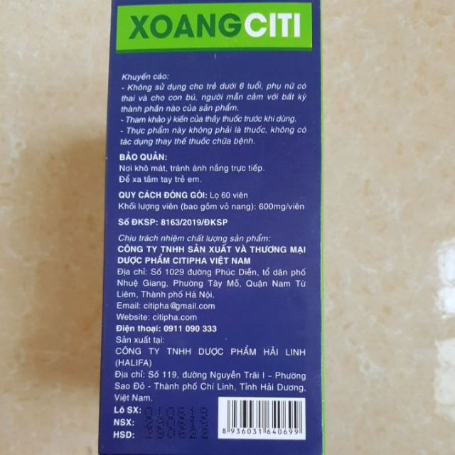 Xoang Citi_ dùng cho người bị viêm xoang