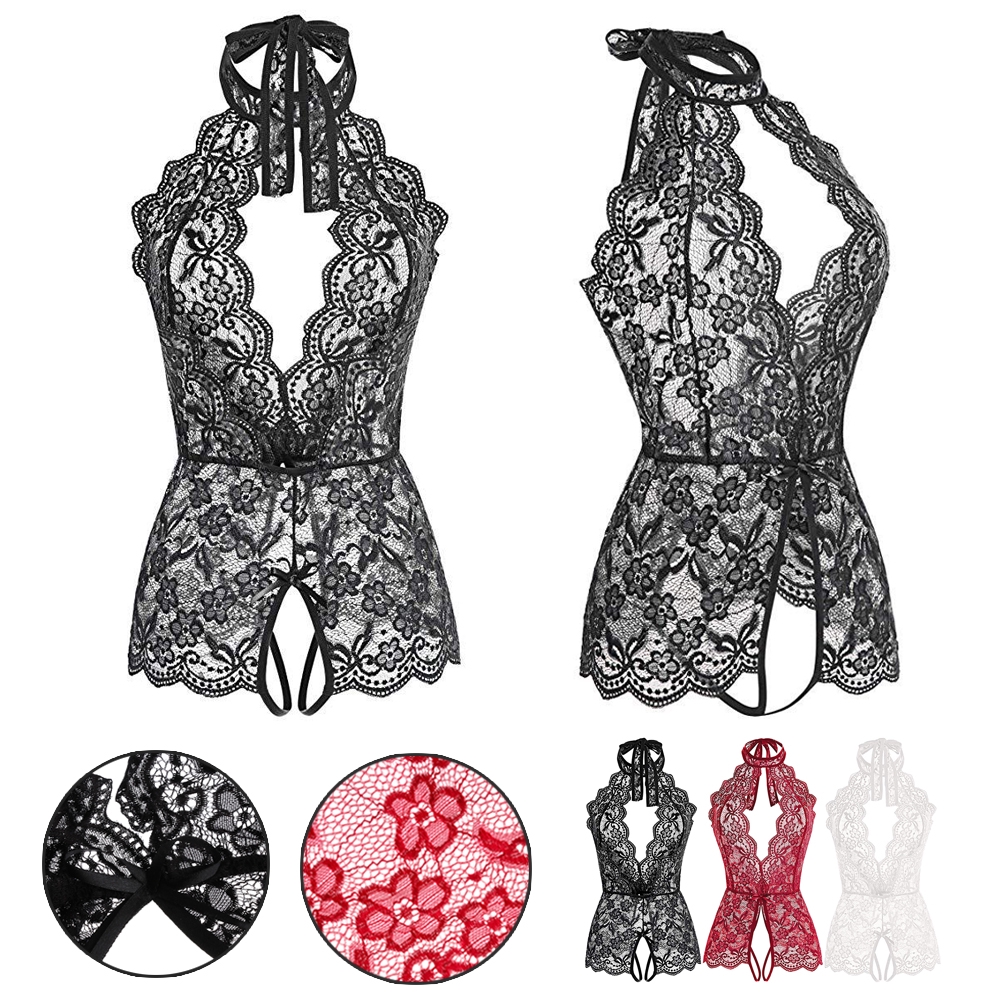 DIAOCHANO Fashion Women Transparent Lace Ladies Crotchless Bodysuit Lingerie | BigBuy360 - bigbuy360.vn