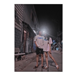 Basic tee Áo thun nam nữ Form rộng ( Full box )
