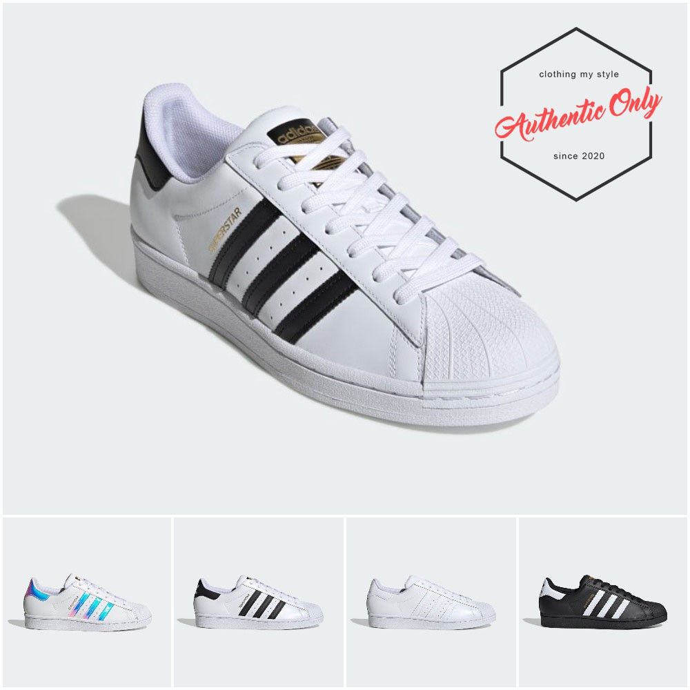 [SẴN] Giày Adidas Superstar Mũi Sò (Trắng, Đen, Holo) Chính Hãng - EG4958, EG2919, EG4959, FX8543