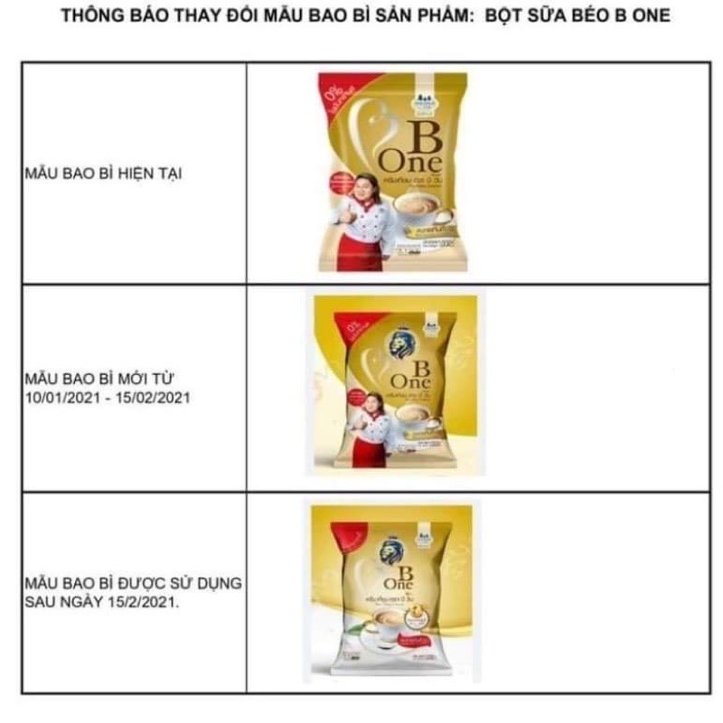 Bột béo pha trà sữa Bone B One 1kg Thái Lan Cam kết chuẩn Thái (mua 2 gói giảm 2k/gói)