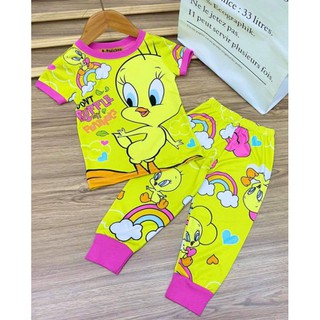 Combo 4bo Cotton dành cho bé gái